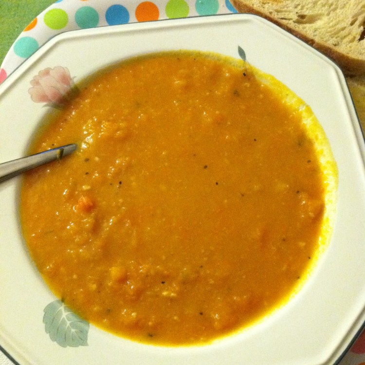 Butternut squash soup