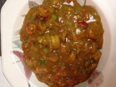Crawfish etouffee