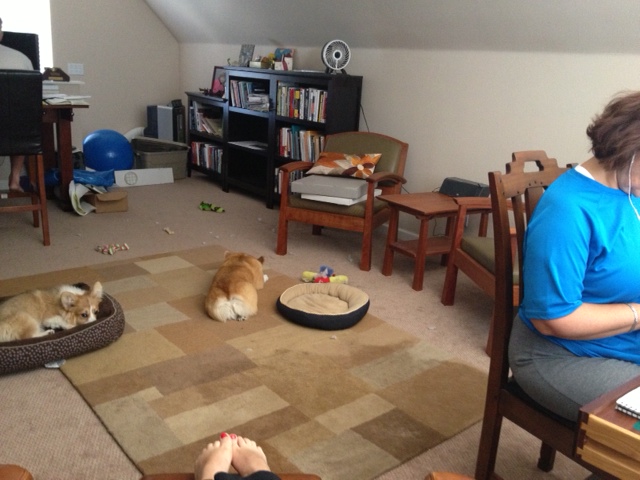 A day at the new office